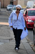 RITA ORA Out and About in London 04/07/2017