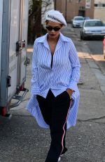RITA ORA Out and About in London 04/07/2017