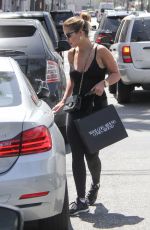 RITA ORA Out Shopping at Rodeo Drive in Los Angeles 04/12/2017