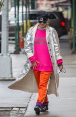 RITA ORA Out to Meeting with a Real Estate Broker in New York 04/26/2017