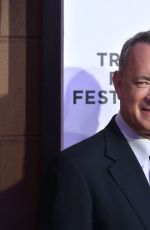RITA WILSON and Tom Hanks at The Circle Premiere at 2017 Tribeca Film Festival in New York 04/26/2017
