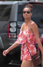 ROCHELLE AYTES Out and About in Beverly Hills 04/27/2017