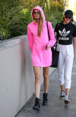 ROMEE STRIJD Out and About in Beverly Hills 04/17/2017