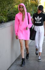 ROMEE STRIJD Out and About in Beverly Hills 04/17/2017