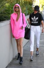 ROMEE STRIJD Out and About in Beverly Hills 04/17/2017