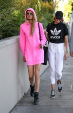 ROMEE STRIJD Out and About in Beverly Hills 04/17/2017