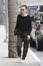 ROONEY MARA Out and About in Beverly Hills 04/26/2017