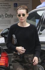 ROONEY MARA Out and About in Beverly Hills 04/26/2017