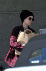 ROONEY MARA Out Shopping Groceries in Los Feliz 04/18/2017