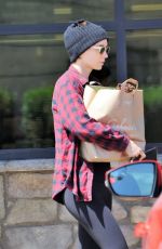 ROONEY MARA Out Shopping Groceries in Los Feliz 04/18/2017