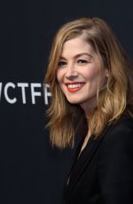 ROSAMUND PIKE at IWC Schaffhausen 5th Annual for the Love of Cinema Gala at Tribeca Film Festival in New York 04/20/2017