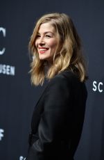 ROSAMUND PIKE at IWC Schaffhausen 5th Annual for the Love of Cinema Gala at Tribeca Film Festival in New York 04/20/2017