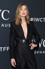 ROSAMUND PIKE at IWC Schaffhausen 5th Annual for the Love of Cinema Gala at Tribeca Film Festival in New York 04/20/2017