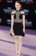 ROSANA PANSINO at Guardians of the Galaxy Vol. 2 Premiere in Hollywood 04/19/2017