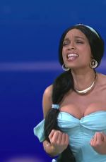 ROSARIO DAWSON as Princess Jasmine on SNL 04/08/2017