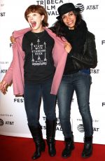 ROSARIO DAWSON at Awake: A Dream From Standing Rock Premiere at 2017 Tribeca Film Festival 04/22/2017