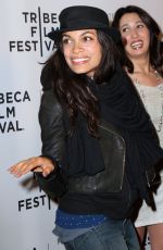 ROSARIO DAWSON at Awake: A Dream From Standing Rock Premiere at 2017 Tribeca Film Festival 04/22/2017