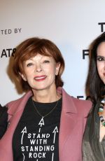 ROSARIO DAWSON at Awake: A Dream From Standing Rock Premiere at 2017 Tribeca Film Festival 04/22/2017