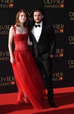 ROSE LESLIE at Olivier Awards in London 04/09/2017