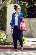 RUMER WILLIS Out and About in West Hollywood 04/28/2017