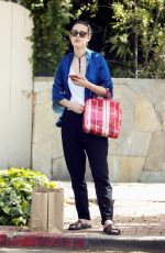 RUMER WILLIS Out and About in West Hollywood 04/28/2017