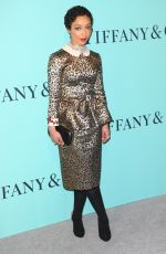 RUTH NEGGA at Tiffany & Co. 2017 Blue Book Collection Gala in New York 04/21/2017