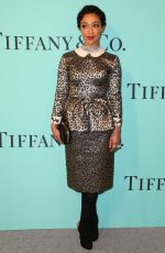 RUTH NEGGA at Tiffany & Co. 2017 Blue Book Collection Gala in New York 04/21/2017
