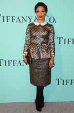 RUTH NEGGA at Tiffany & Co. 2017 Blue Book Collection Gala in New York 04/21/2017
