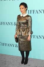RUTH NEGGA at Tiffany & Co. 2017 Blue Book Collection Gala in New York 04/21/2017