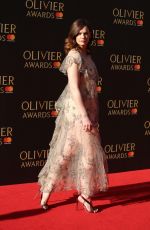 RUTH WILSON at Olivier Awards in London 04/09/2017