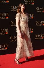 RUTH WILSON at Olivier Awards in London 04/09/2017