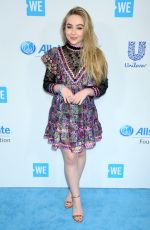 SABRINA CARPENTER at WE Day California in Los Angeles 04/27/2017