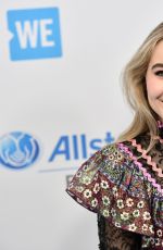 SABRINA CARPENTER at WE Day California in Los Angeles 04/27/2017
