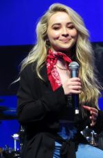 SABRINA CARPENTER Performs at Camp Izze at The Duggal Greenhouse Brooklyn Navy Yard in New York 04/08/2017