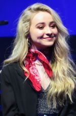 SABRINA CARPENTER Performs at Camp Izze at The Duggal Greenhouse Brooklyn Navy Yard in New York 04/08/2017