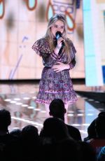 SABRINA CARPENTER Performs at WE Day California in Los Angeles 04/27/2017