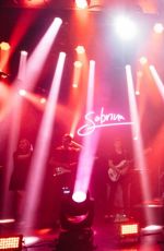 SABRINA CARPENTER Performs on The Late Late Show with James Corden 04/17/2017