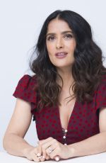 SALMA HAYEK at How to be a Latin Lover Press Conference in Beverly Hills 04/01/2017