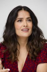 SALMA HAYEK at How to be a Latin Lover Press Conference in Beverly Hills 04/01/2017