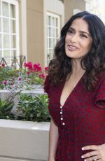 SALMA HAYEK at How to be a Latin Lover Press Conference in Beverly Hills 04/01/2017