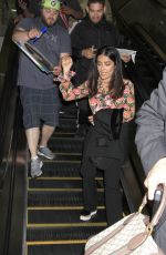 SALMA HAYEK at LAX Airport in Los Angeles 04/24/2017