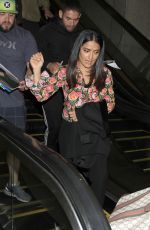 SALMA HAYEK at LAX Airport in Los Angeles 04/24/2017