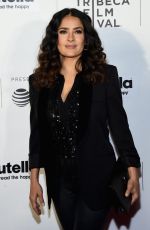 SALMA HAYEK at Tribeca Shorts: New York - Group Therapy at 2017 Tribeca Film Festival 04/21/2017