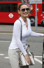 SAM FAIERS Leaves Amy Childs Beauty Salon in Essex 04/22/2017