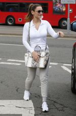 SAM FAIERS Leaves Amy Childs Beauty Salon in Essex 04/22/2017