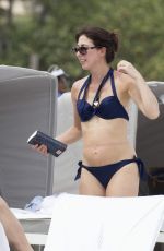 SAMANTHA CAMERON in Bikini at a Beach in Miami 04/06/2017