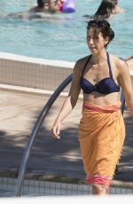 SAMANTHA CAMERON in Bikini on the Beach in Miami 04/09/2017