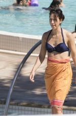 SAMANTHA CAMERON in Bikini on the Beach in Miami 04/09/2017