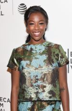 SAMIRA WILEY at The Handmaid’s Tale Premiere at 2017 Tribeca Film Festival in New York 04/21/2017