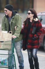 SANDRA BULLOCK Out Shopping in Los Angeles 04/09/2017